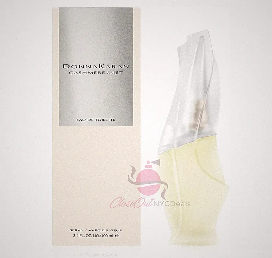 Cashmere Mist Perfume by Donna Karan 3.4 oz EDT for Women New In Box