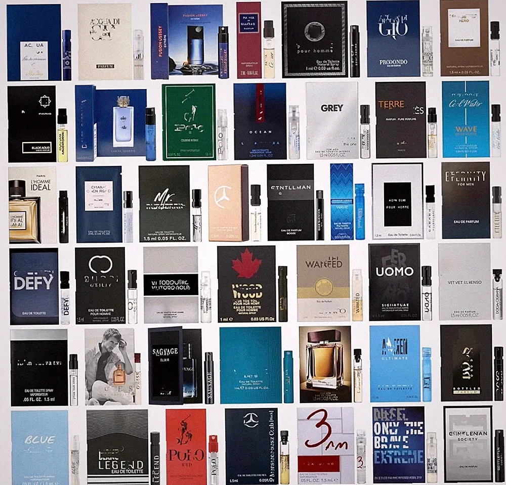 Designer Perfume Vials for Men, Choose Scent + Combined Shipping