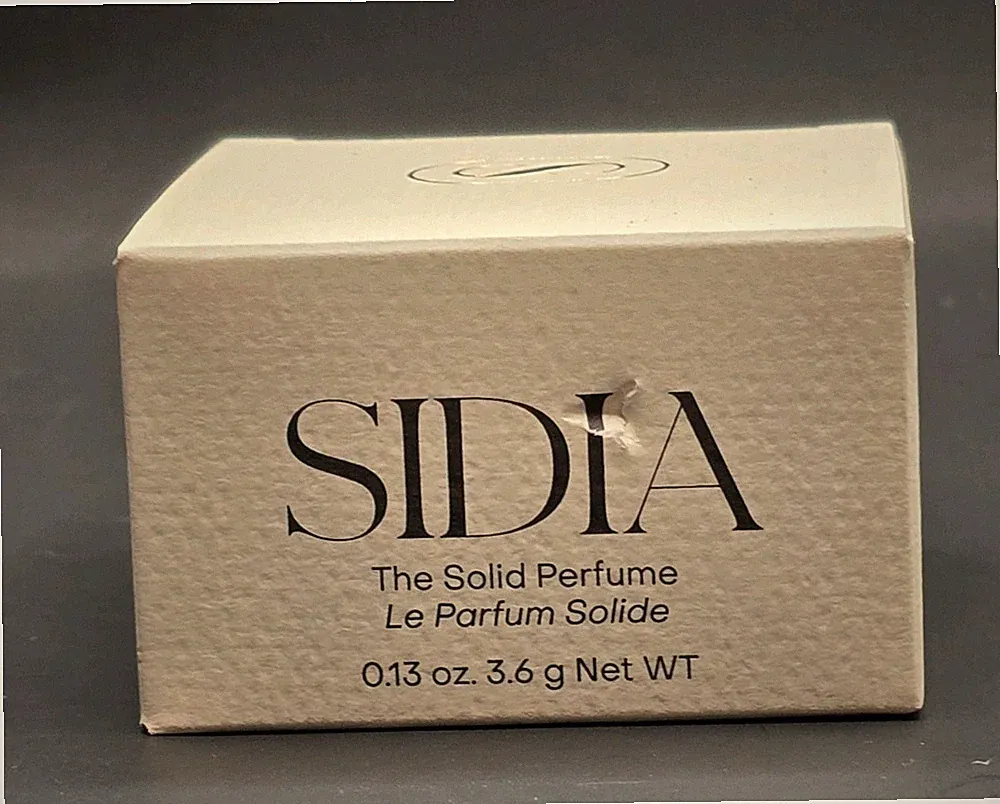 SIDIA The Solid Perfume Bradley's Leather And Vanilla 0.13 Oz/3.6 G NIB