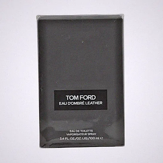 Tom Ford D'ombre Leather for Men 3.4 Oz Eau De Toilette Spray Sealed in Box